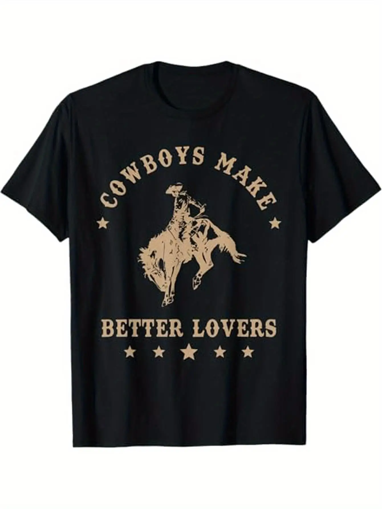 [ Cotton Cows Make Better Lovers Tee] 100% Cotton Cows Make Better Lovers Theme T-Shirt - Gift for Couple, Black, S-XXXL