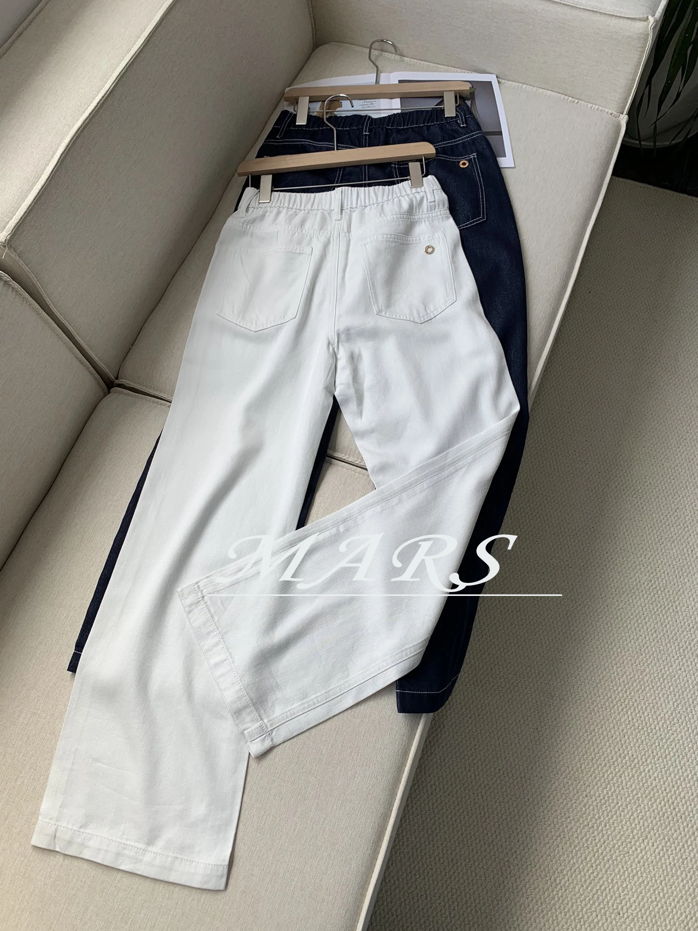 

2024 Early Spring New Fashionable All-Match High Waist Straight Jeans For Women