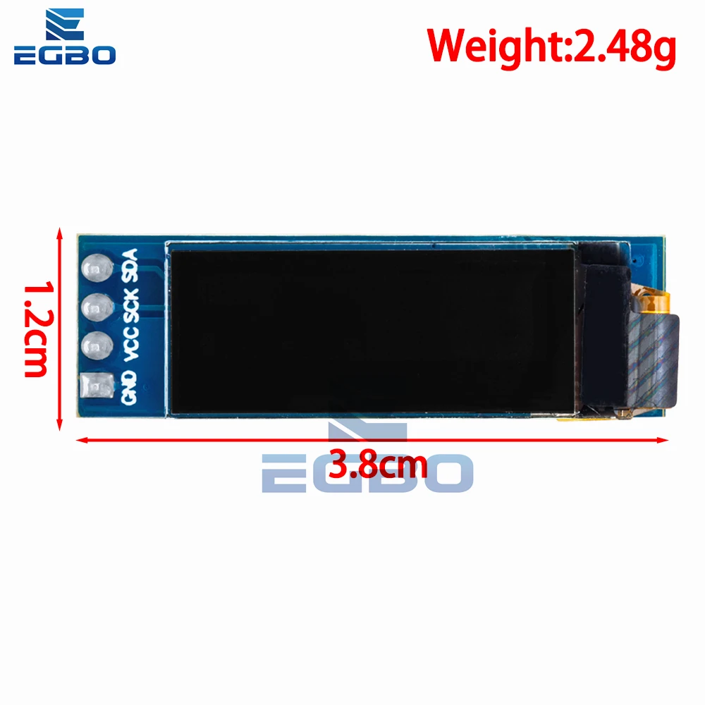 1PCS/5PCS 0.91 inch OLED module 0.91\