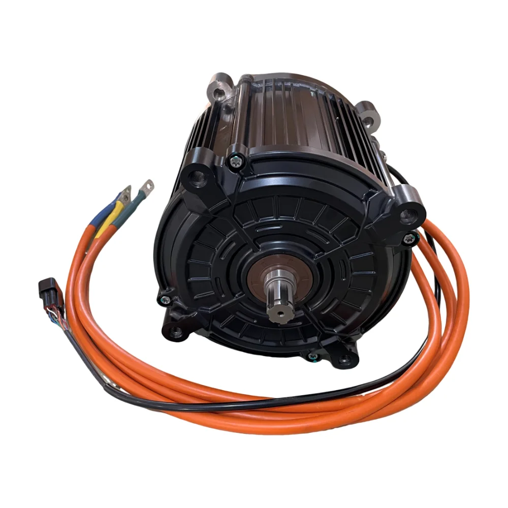 Motor de acionamento médio QSMOTOR 180 90H 8000W PMSM para motocicleta ciclomotor elétrica