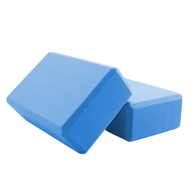 Yoga Blocks 2 Pack,23X15X7.6Cm High Density EVA Foam Yoga Block Exercise Bricks,Eco Friendly & Lightweight Highly Recommended