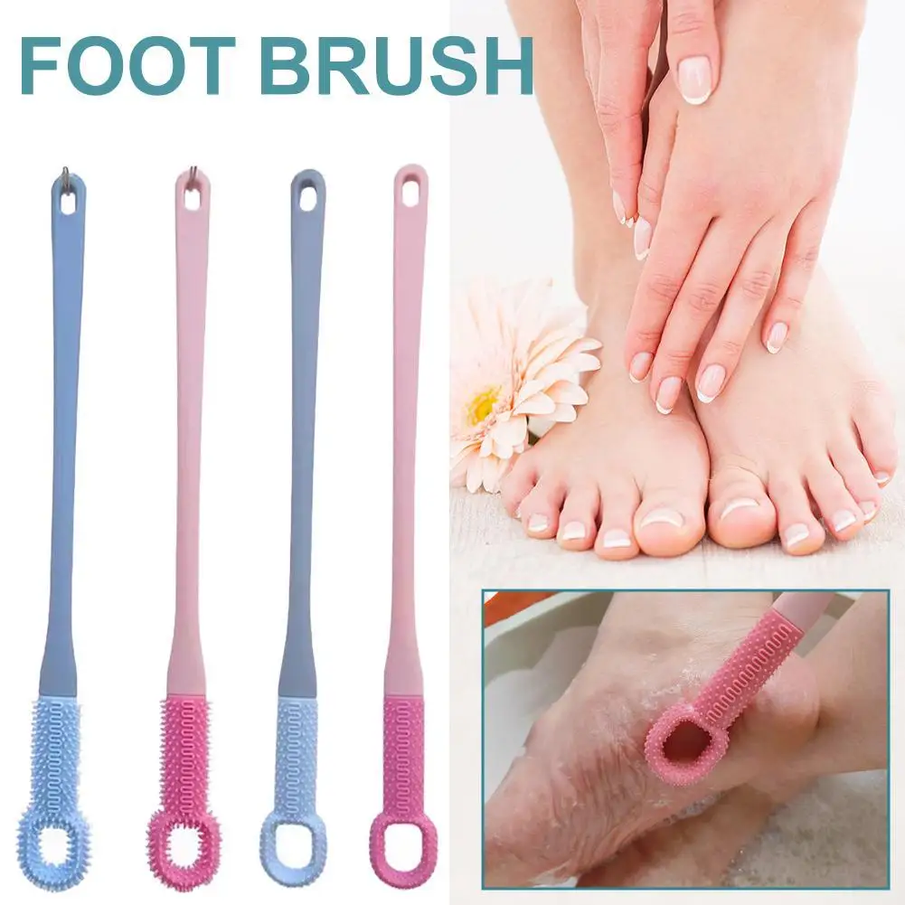 

Soft Silicone Toe Cleaning Brush Foot Scrubber Foot Grinding Toe Cleaner Multifunctional Dead Skin Exfoliation Brush
