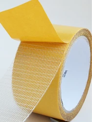YX 10M Mesh High Viscosity Transparent Double Sided Grid Tape Glass Grid Fiber Adhesive Tape