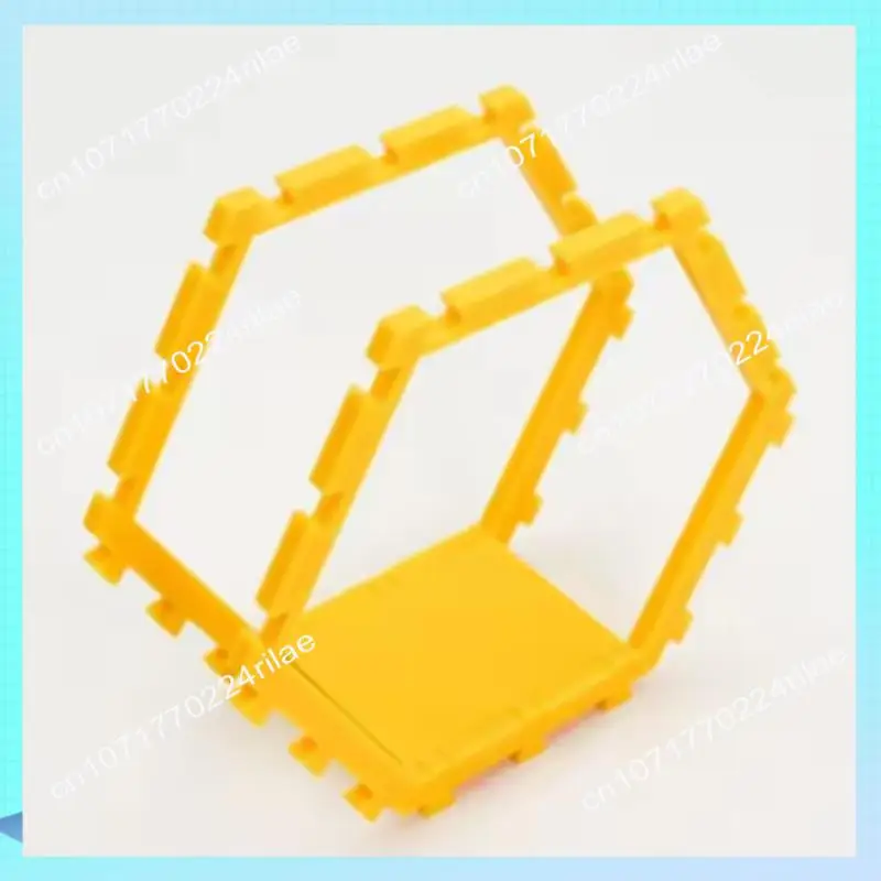 A17Z cadre d'épissure Hexagonal en nid d'abeille épissage support de rangement en nid d'abeille présentoir bleu