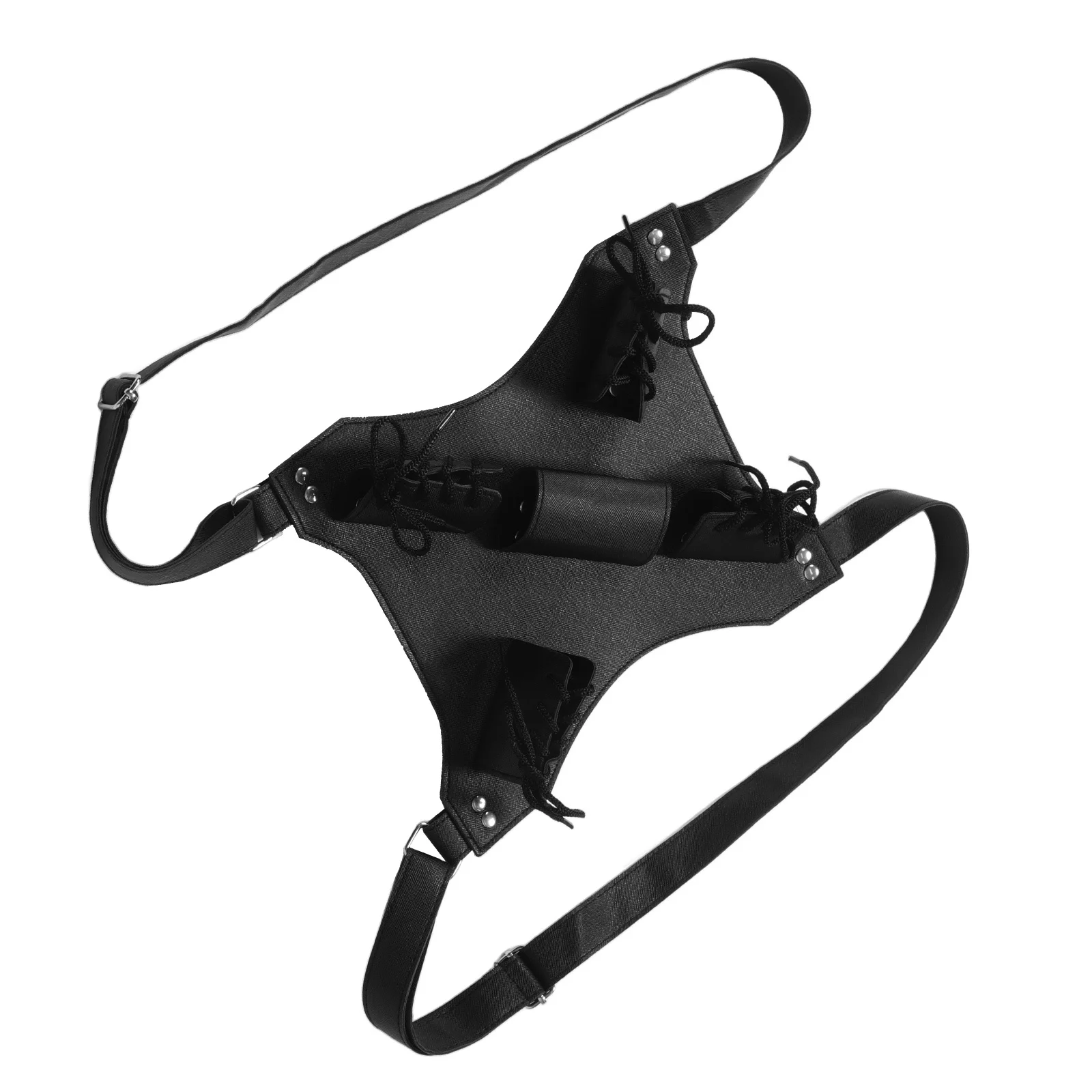 Double Shoulder Strap Adjustable Sword Holder For Back Medieval Cosplay Costume Viking Harness Renaissance Gear