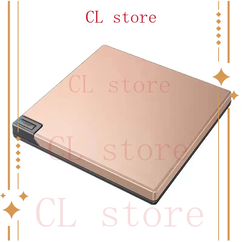 

BDR-XD08CG External Blu-ray Burner, Notebook Optical Drive, Gold Mobile