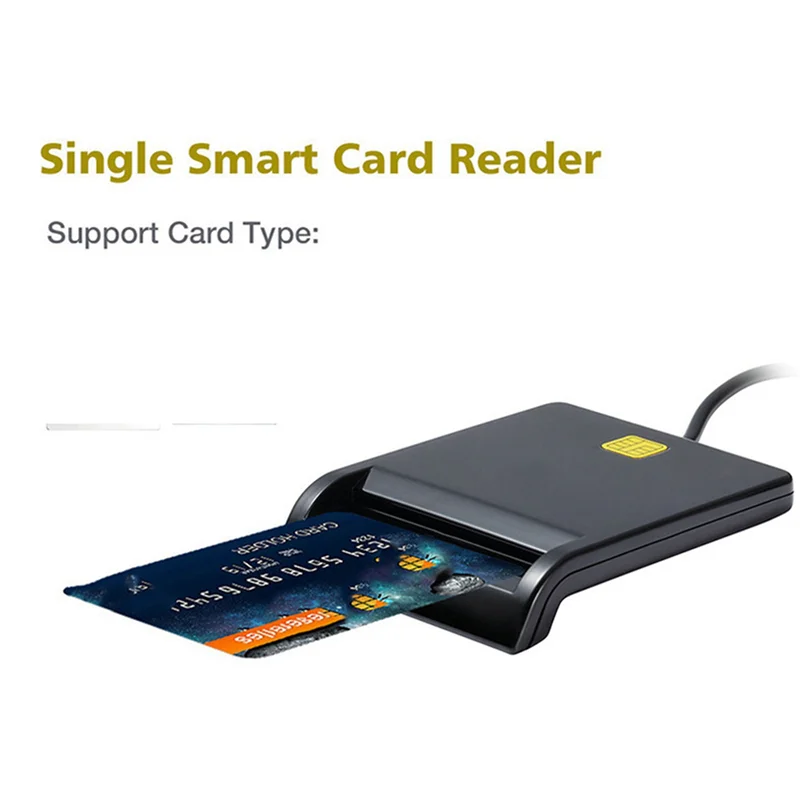 

SQPP-3X USB Smart Card Reader For Bank Card IC/ID EMV Card Reader High Quality For Windows 7 8 10 For Linux OS USB-CCID