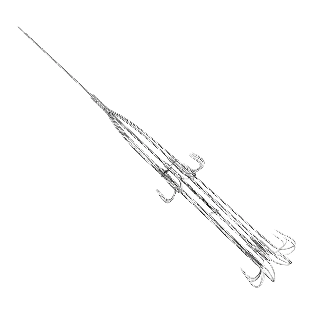 Umbrella Rig for octopus Squid Hook For Sea Fishing Ultra-pointed Tips 16 Hooks Umbrella Design Stainless Steel High Carbon