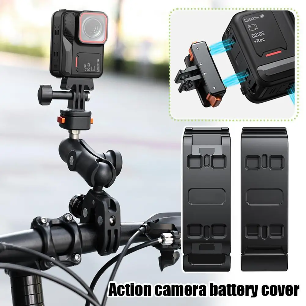 Action Camera Battery Cover For Insta360 ACE Pro2 Rust-proof Drop-proof Light Action Camera Accessories