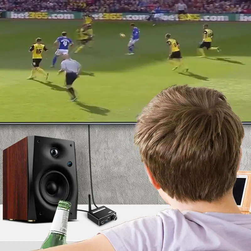 Беспроводной аудиопередатчик и приемник Беспроводное цифровое стерео подключение нескольких устройств Аудиоприемник без потерь дальнего действия