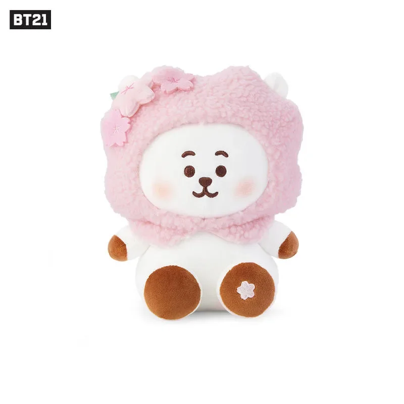 Anime Cartoon Bt21 Tata Cooky Shooky Plush Toy Y2K Fashion New Korean Plush Doll Bedroom Ornament Pillow Gift for Friends