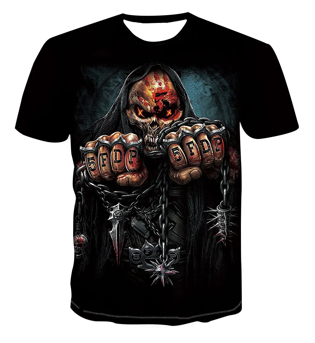 2024 Fashion Pop Music Fan 3d Men Metal Rock Band Print T-shirt Casual Ladies and Men Hip Hop O Neck Sport Plus Size Tops