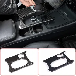 LHD RHD For Mercedes Benz A/GLA/CLA Class C117 W117 W176 X156 2012-2018 AMG ABS Carbon Fiber Cup Holder Cover Trim  Accessories