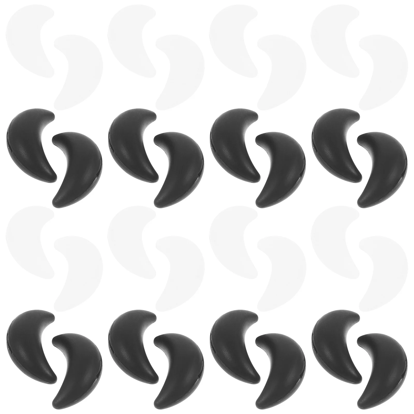 20 Paar Brillen-Ohrgriffe, rutschfeste Silikon-Brillen-Ohrgriffhaken, weich, bequem, für Kinder, Brillenhalter, rutschfest, sicher