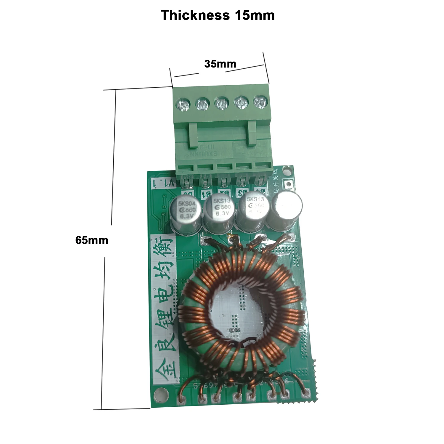 Imagem -05 - Equalizador Ativo Balancer Lifepo4 Li-ion Bateria Transformador de Energia f 12v Carro Elétrico rv Bms Proteção Board 3s 4s 6a