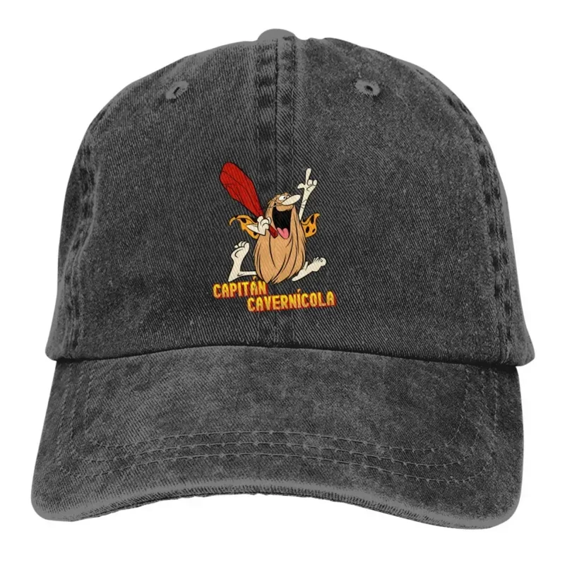 

Summer Cap Sun Visor CAPTAIN CAVERNICOLA Hip Hop Caps Captain Caveman Cartoon Cowboy Hat Peaked Hats