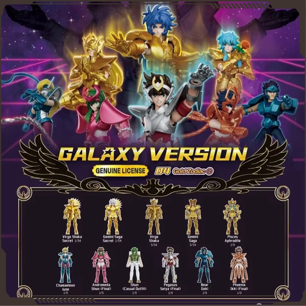 

Новые оригинальные фигурки Blokees Gold Saint Seiya Galaxy Version V04: Афина, Айолос, Му, Мило, Алдебаран, Айолия, Шака, Доко.