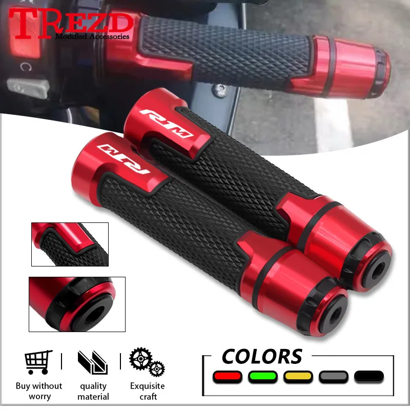 

7/8"22mm Universal Handle Bar For YAMAHA YZF-R1 YZF-R1M YZF R1 R1M Motorcycle CNC Rubber Anti-Skid Handlebar Grips Levers r1 r1m