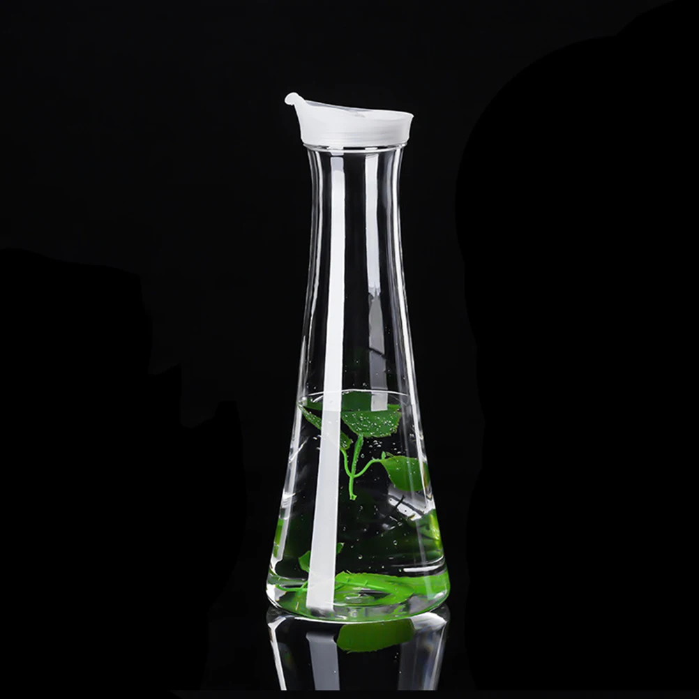 

Water Bottle Juice Jug Travel Pitcher Drink with Lid Beverage Transparent Kettle