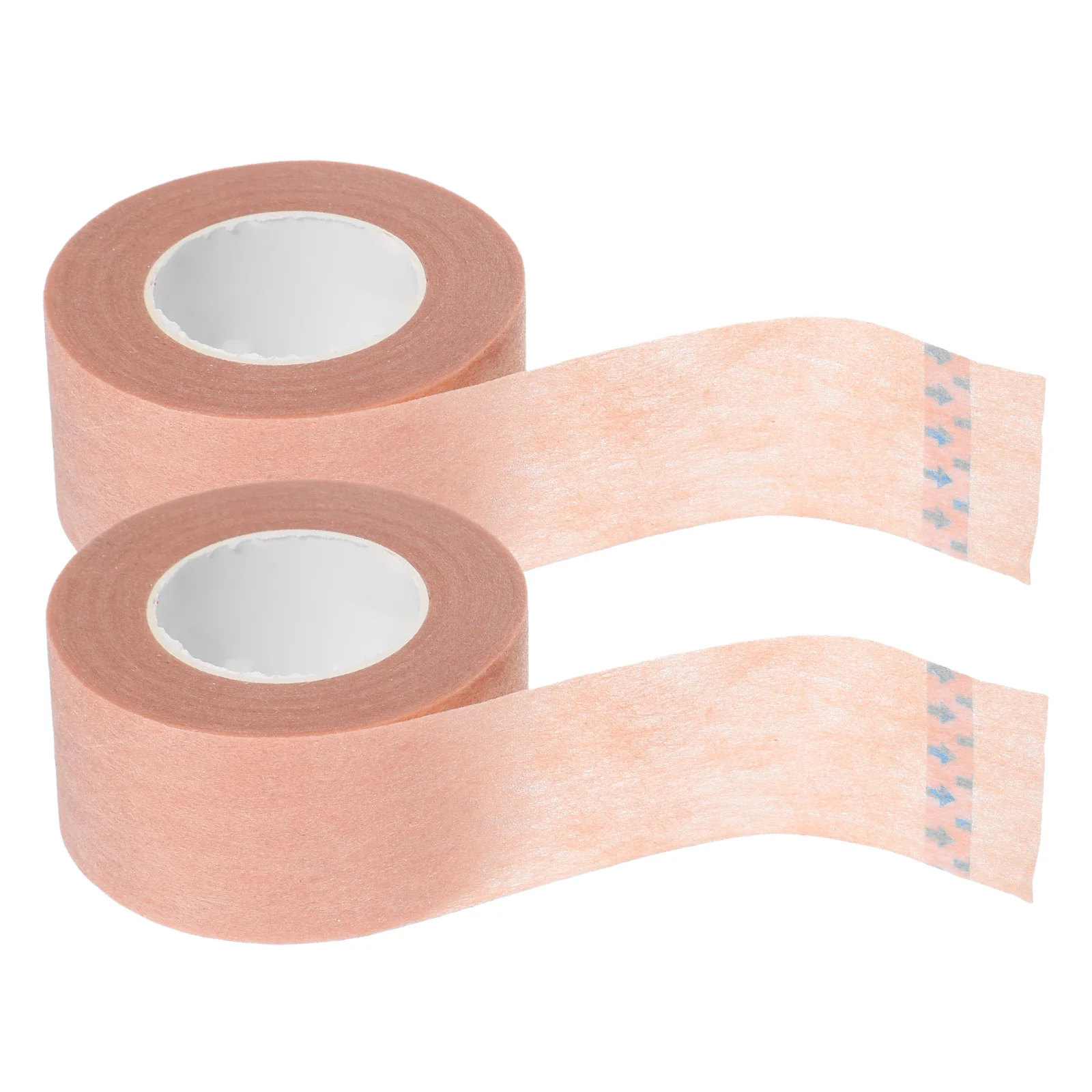 2 Roll Skin Color Double Eyelid Tape Breathable Invisible Self-Adhesive Eye Lifting Stickers for Hooded Eyes Makeup Enhancement