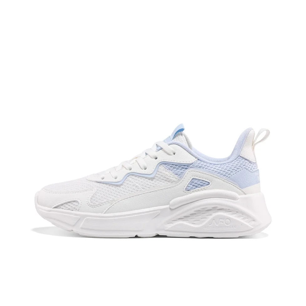 361 Slip Resistant, Abrasion Resistant, Breathable Low top Casual Shoes Women's White Blue 682336711F-7