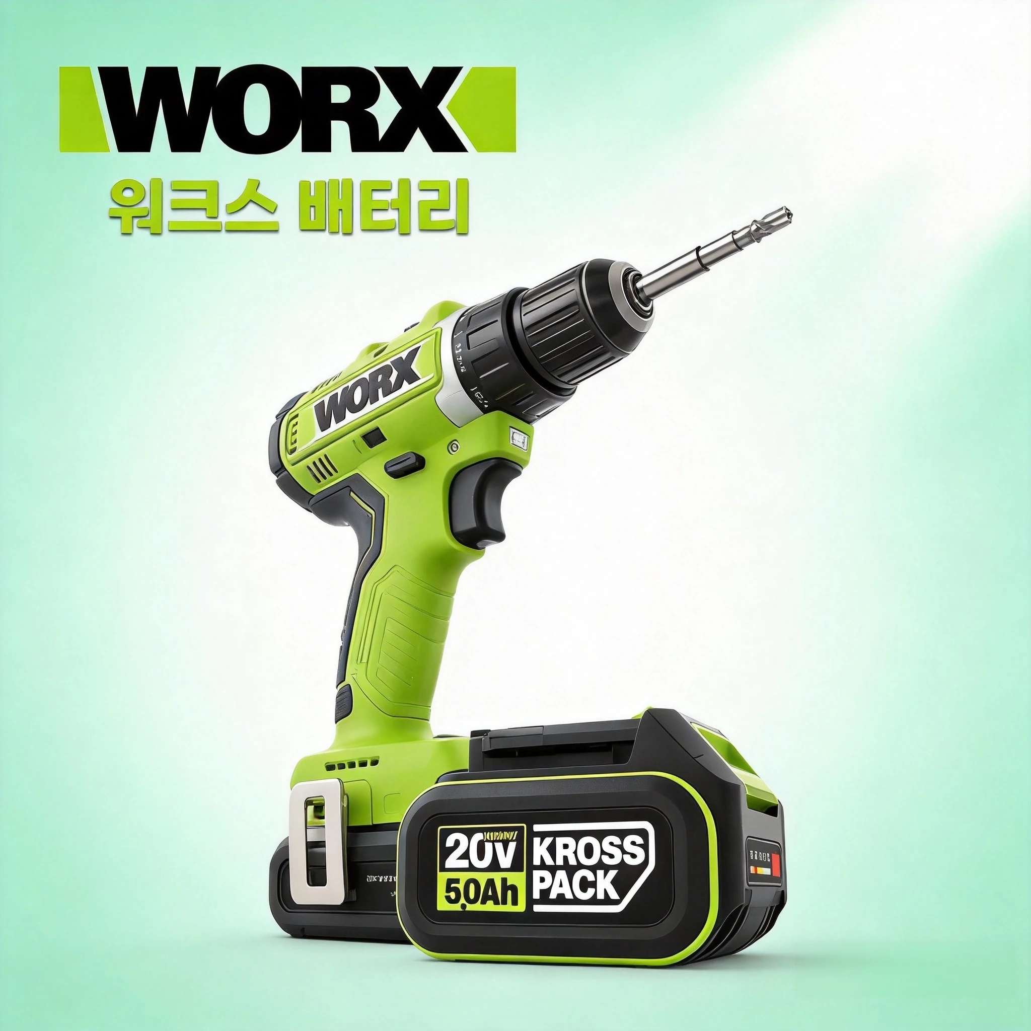 20V 6.0Ah/5.0Ah/18.0Ah Replacement Battery for WORX Series Power Tools Compatible with WA3016 WA3023 WA3054 WA3027