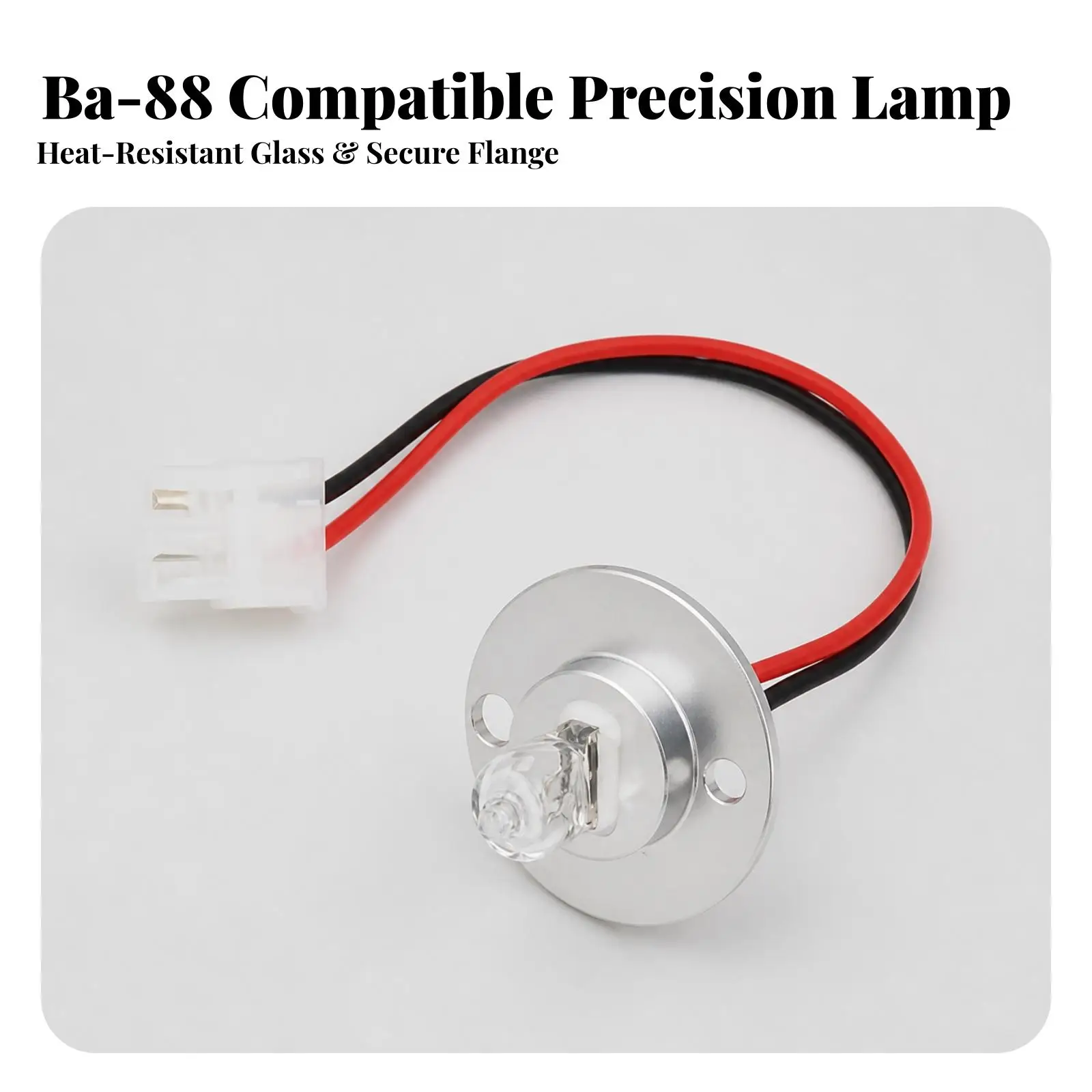 Lamp 6V 10W Prewired Replacement Bulb for Life Science Engineers