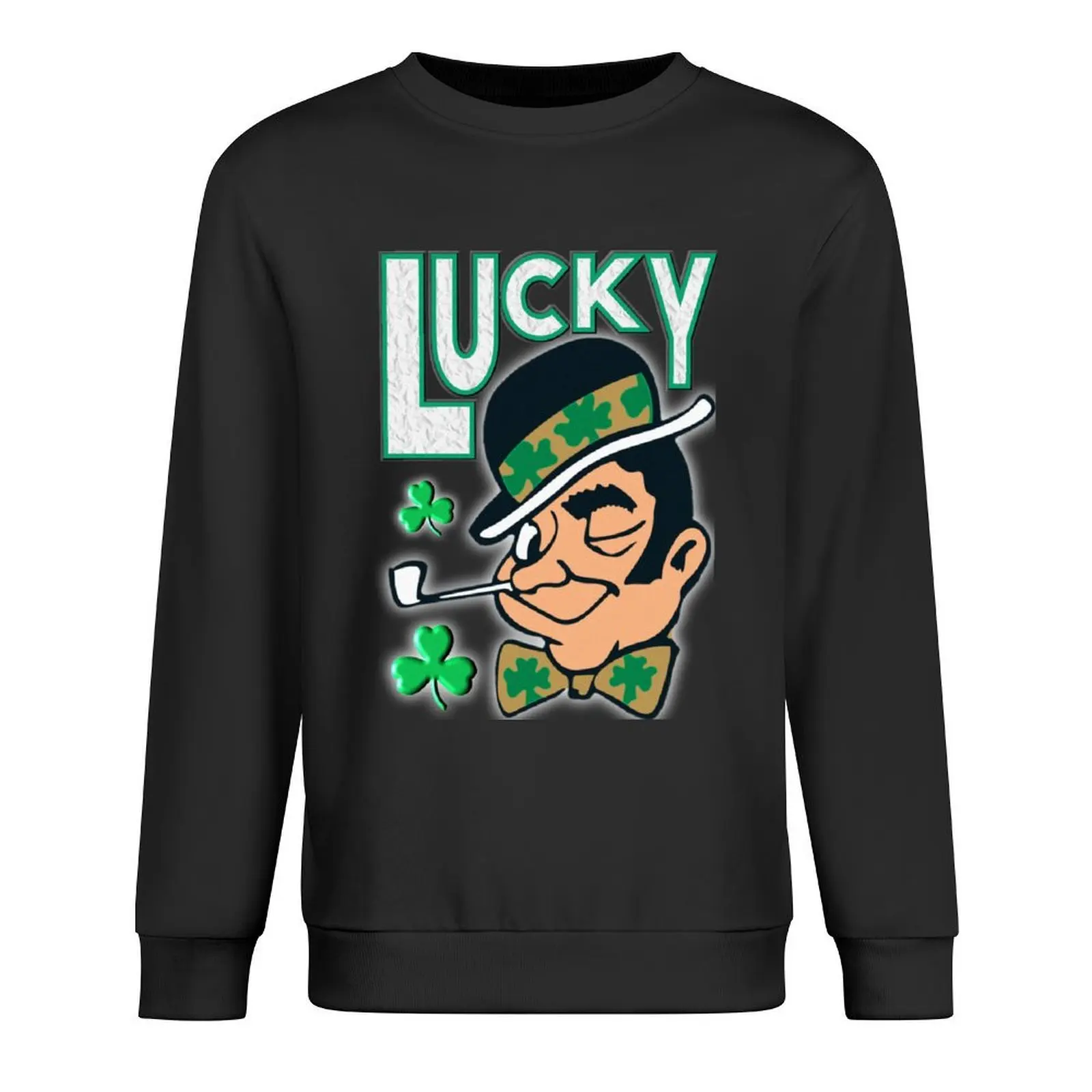 

Lucky Pullover fashion men men's clothes korean clothes autumn jacket men aesthetic sweatshirts