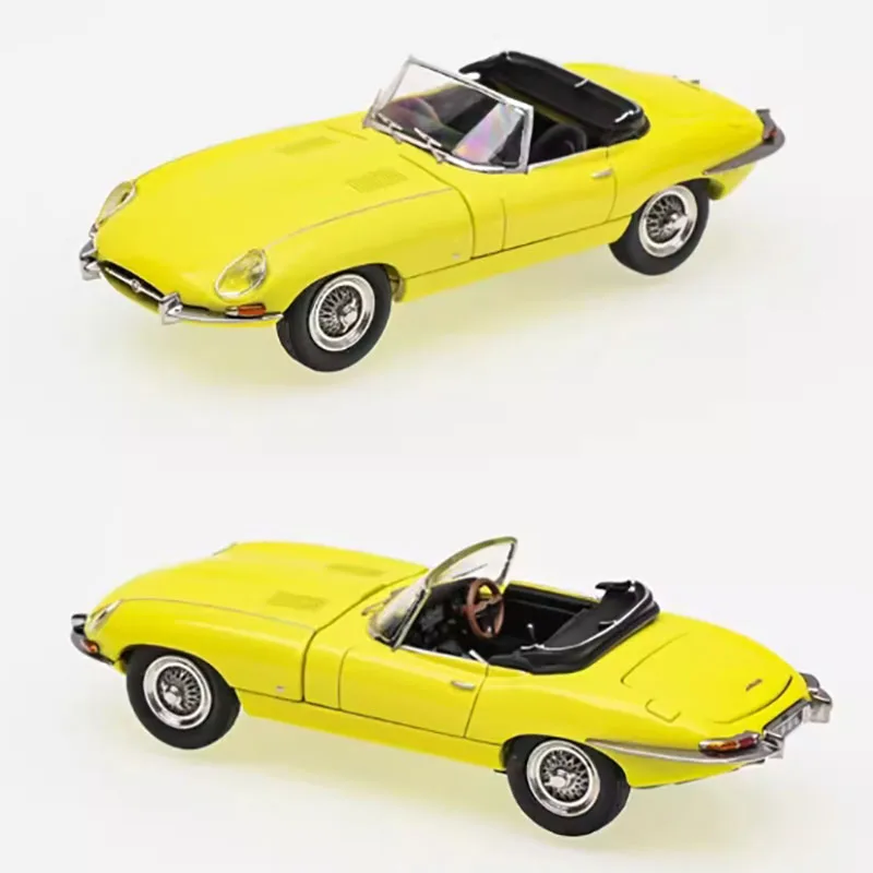GFCC 1:64 Scale 1961 Jaguar E-Type Open Car Alloy Simulation Car