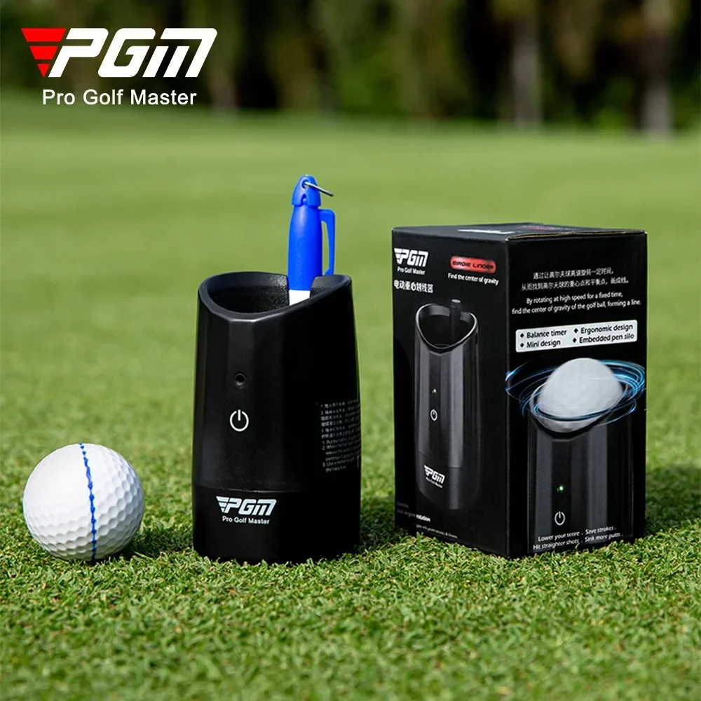 PGM Golf Electric Marking Tool Ball Drawing To ol Find Center Gravity Distribution Line Golf Accessories Golf Ball Drawing Tool