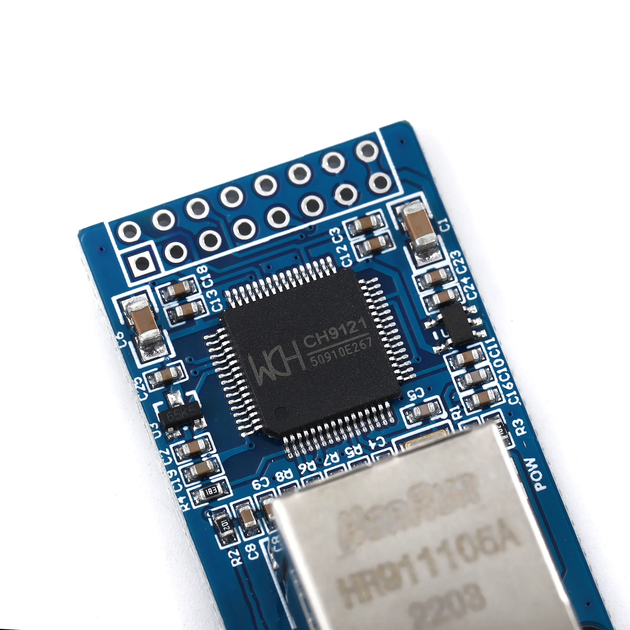CH9121 UART Serial Port to Ethernet Network Module TCP/IP 51/STM32 3.3V 5V TTL Transmission Microcontroller Board
