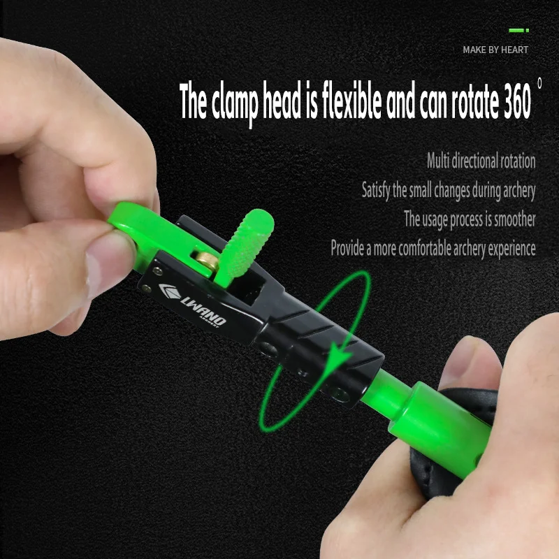 Archery Wrist Release, Adjustable Compound Bow Release Aid, Strap Trigger Bow Release for Hunting Target Shooting Practice view 4