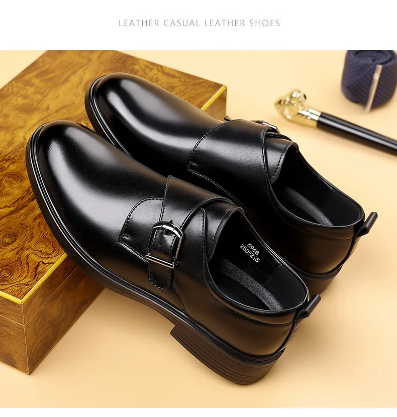 

Мужские кожаные лоферы: модные повседневные туфли для улицы, слипоны, нескользящие мокасины для вождения, деловые оксфорды 2026