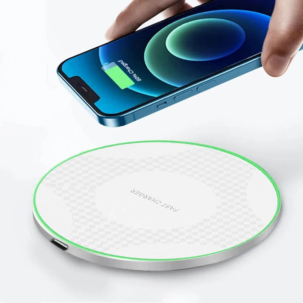 30W Wireless Charger Pad Fast Wireless Charging Station For Samsung Galaxy S25 S24 S23 S22 Xiaomi IPhone17 16 15 14 13 Pro Max - view 2