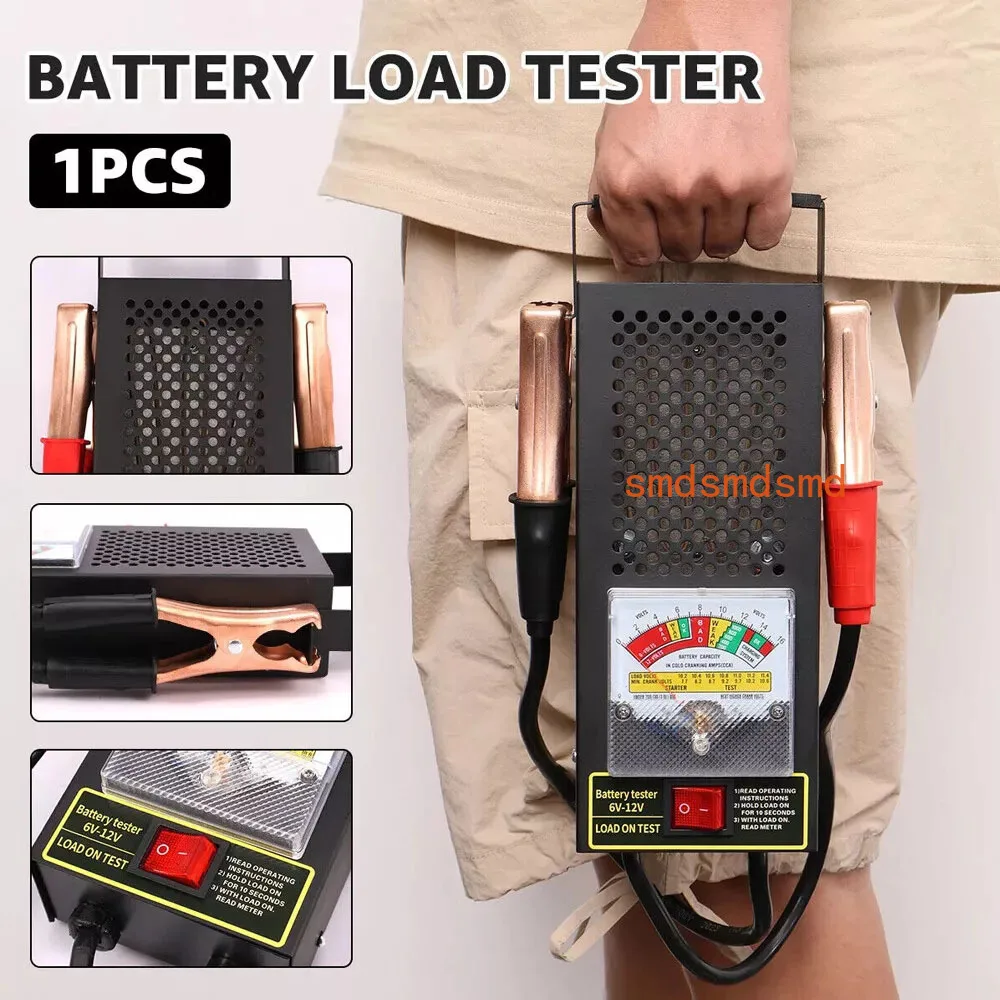 

Load Tester 100Amp Battery Analyzer Mechanics Repair Tool