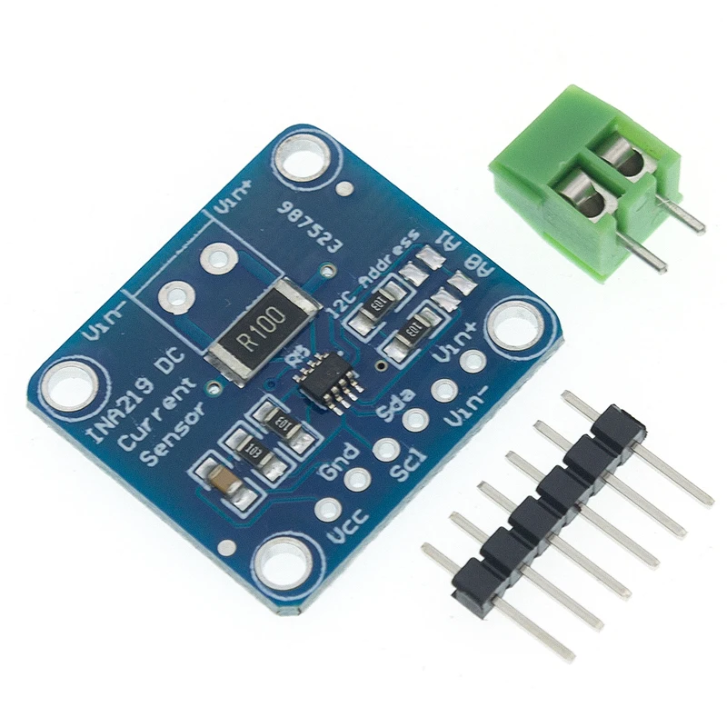 INA219 dwukierunkowy zasilacz prądu stałego czujnik SOT23 moduł Breakout DIY 3V-5V IIC I2C moduł czujnika monitorowania mocy