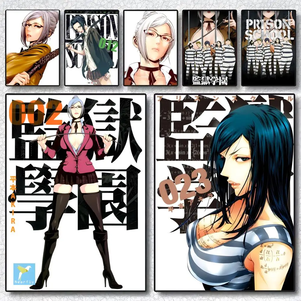 Manga Raunchy Comedy Prison School Painting Calligraphy Poster ‌decor Canvas Modern living room