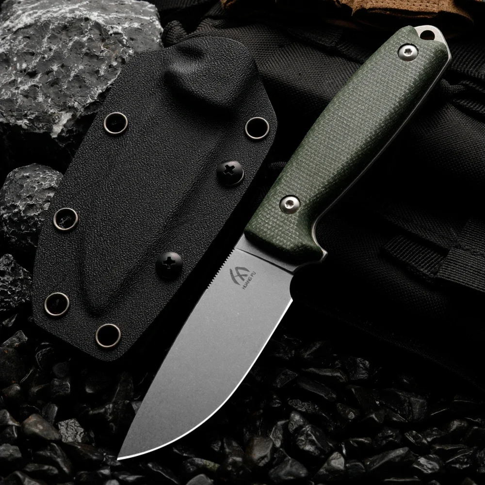 High quality multifunctional fixed blade - outdoor camping, rescue, and emergency survival knife, men's gift