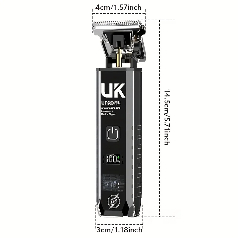 Professional T9 Electric Hair Trimmer Machine Metal Body Beard Trimmer for Men Stainless Steel Blade Hair Clipper Beard Trimmer gallery 5