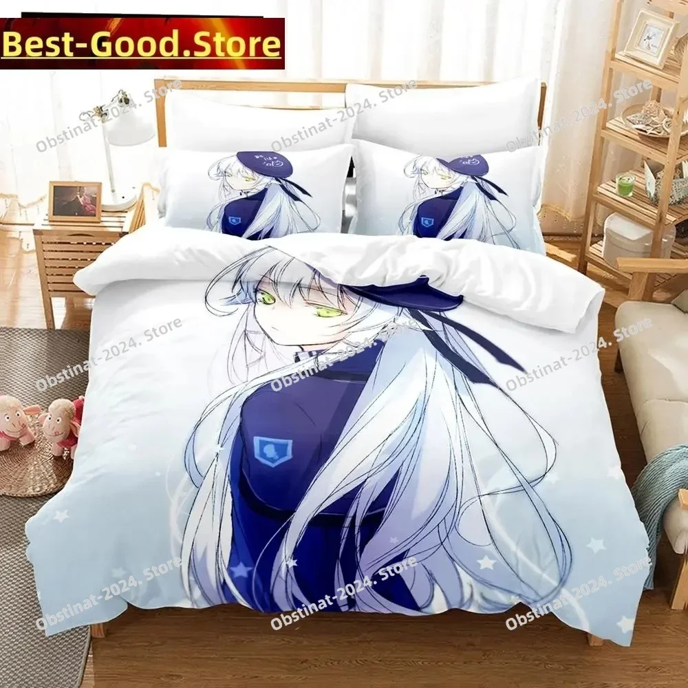 

Anime Legend of Heroes Bedding set Printed Duvet Cover Pillowcase Single Double Queen Super King Size Sets
