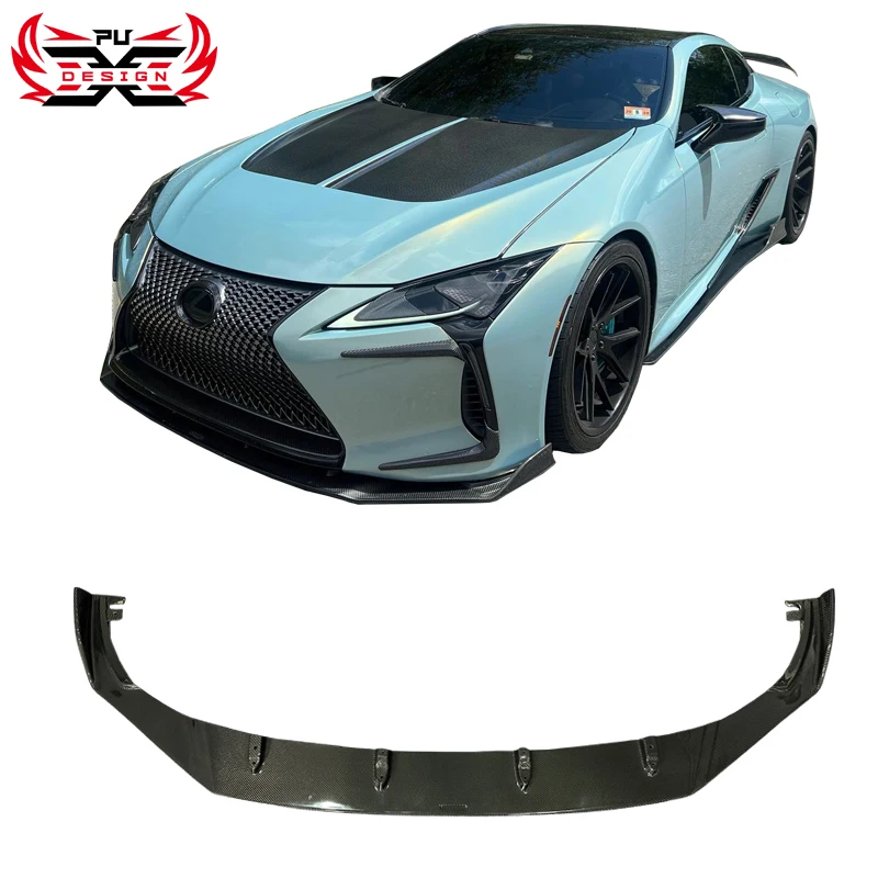 

Оптовая продажа, сплиттер для переднего бампера из углеродного волокна для Lexus LC500 LC500H