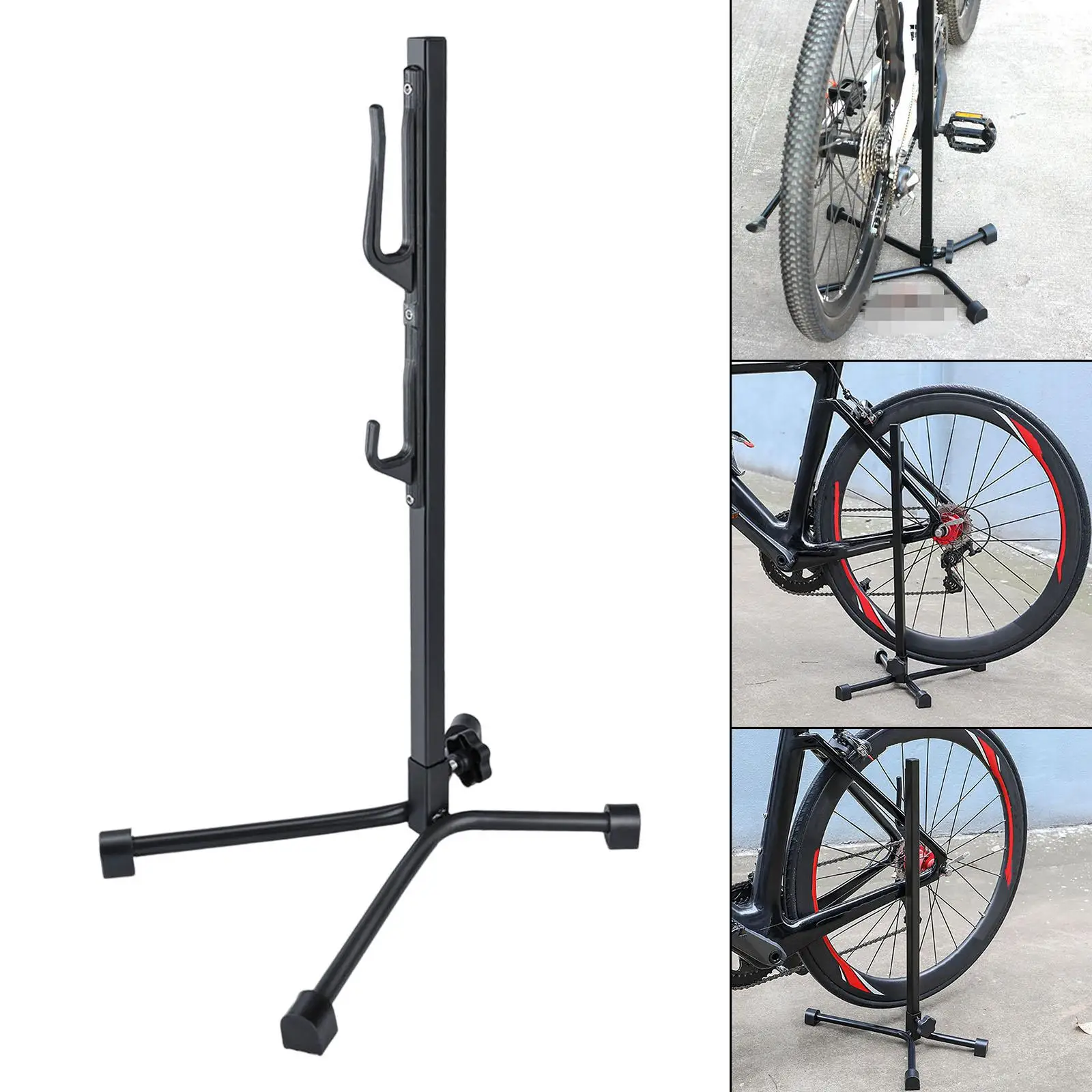 

Bike Floor Parking Rack Storage Display Stand, Detachable Bike Rack Durable