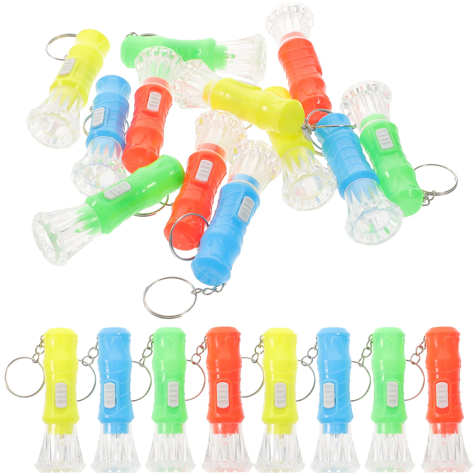 

100 Pcs Flashlight Keychain Tiny LED Torch Kids Flashlights Mini for Bulk Child