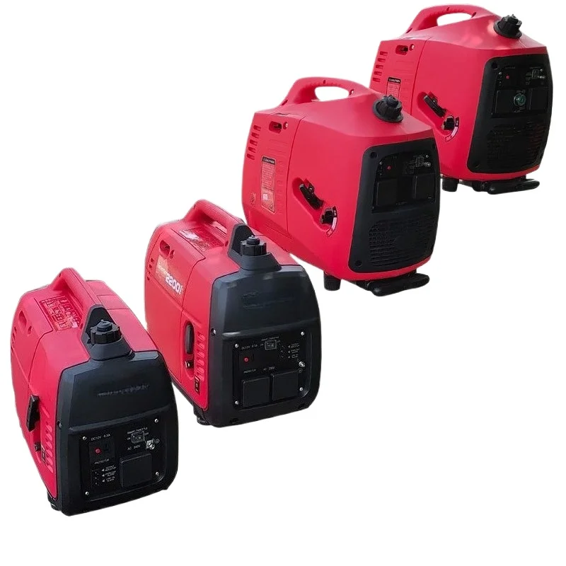 Silent Inverter Generator 1KW 2KW 3KW Portable Remote Control Generator 220V For Home RV Outdoor Use