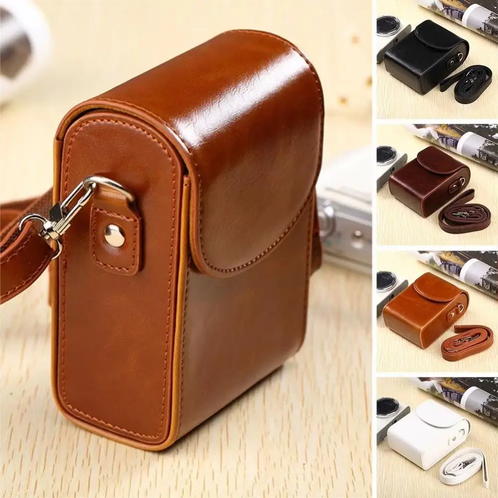 

Waterproof Camera Storage Bag Protective PU Leather Lens Pouch Soft Cover Shakeproof Camera Case For DSLR/Mirrorless Camera