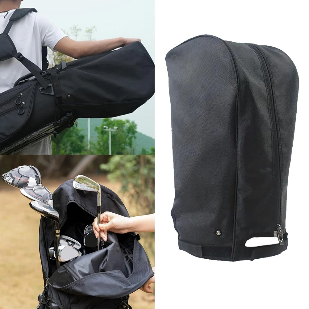 

Golf Rod Carry Bag Oxford Cloth Tear-resistant Rain Dust Waterproof Protective Cover With 4 Fixing Buckle For Golf Accessories