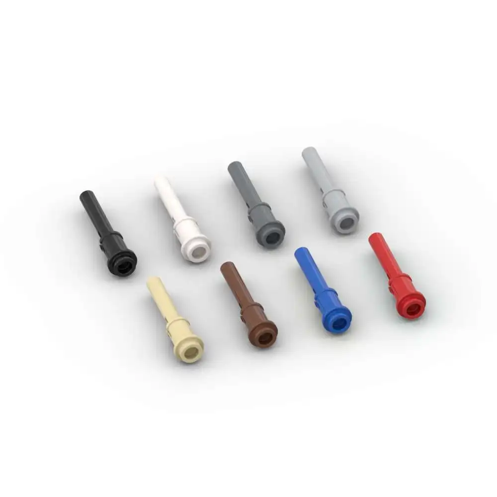 MOC 10 قطعة التراص 61184 مع 2L شريط تمديد الطوب دبوس 1/2 بديل بنة مضحك لعبة الكبار الأولاد هدية عيد