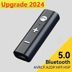 Bluetooth 5.0 Receiver For 3.5mm Jack Earphone Wireless Adapter Bluetooth Aux Audio Music Transmitter For Headphone Car Speaker