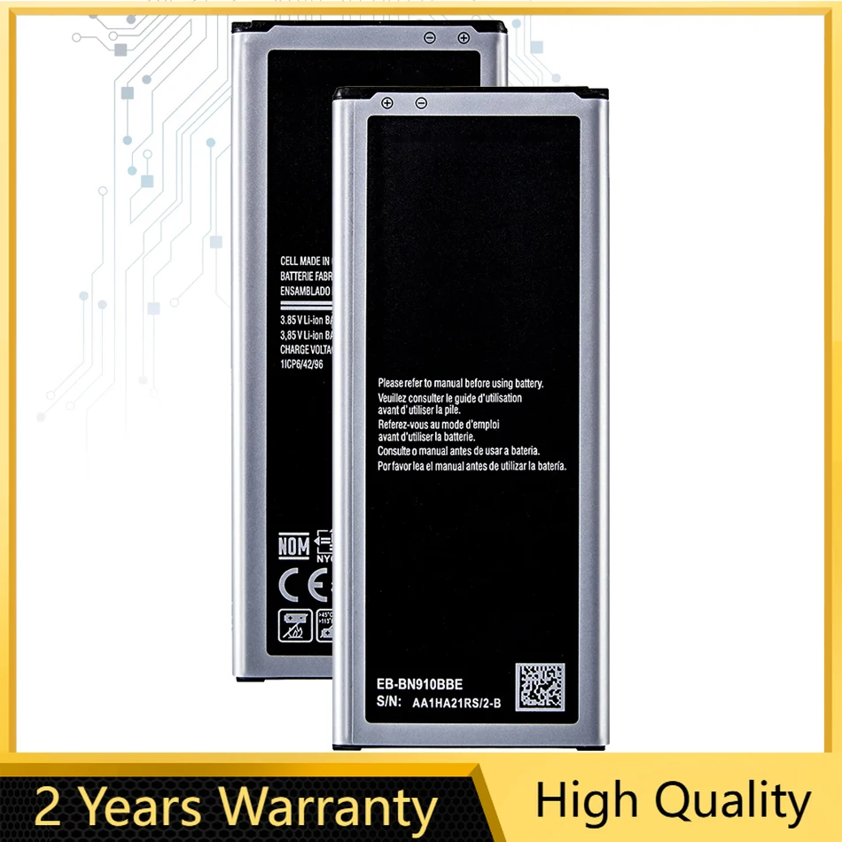 6850mAh EB-BN910BBE EB-BN910BBK EB-BN910BBC EB-BN910BBU For Samsung Galaxy NOTE 4 N910A N910U N910F N910H N910V N910C Batteries