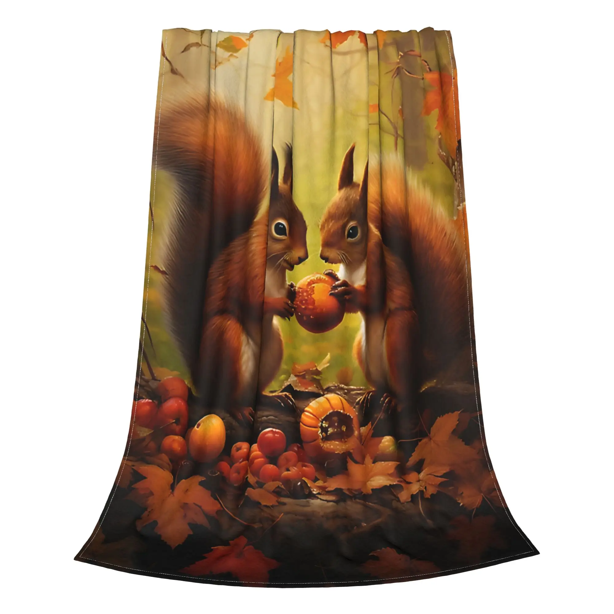 1PC Home Cutecore Room Decor Autumn Share Blanket Throw Blanket  Novelty Warm Blanket All Season